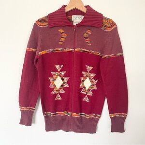 Aztec vintage sweater size L